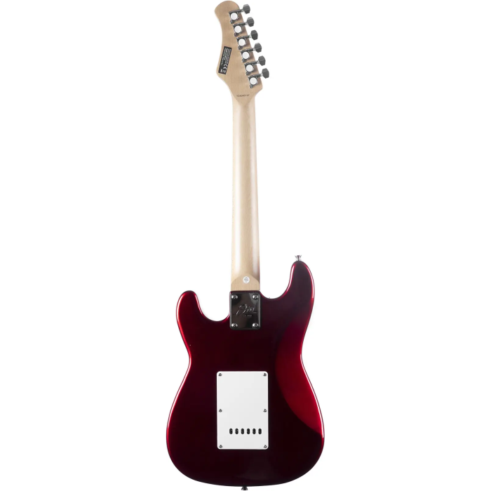 EKO ST100 Guitarra Eléctrica Formato 3/4 Tipo Strat - Roja Cromo 2