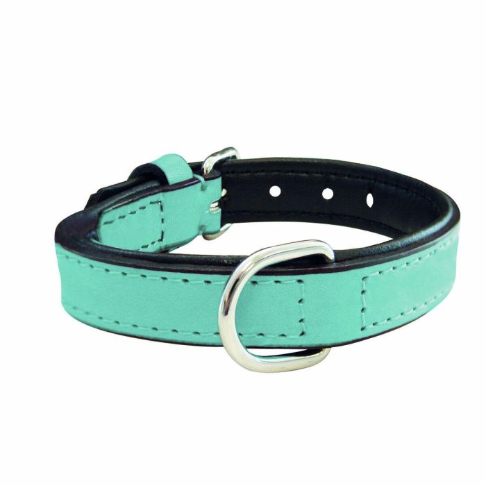 Collar para Perro Gloria 30 cm Acolchado Cuero Azul