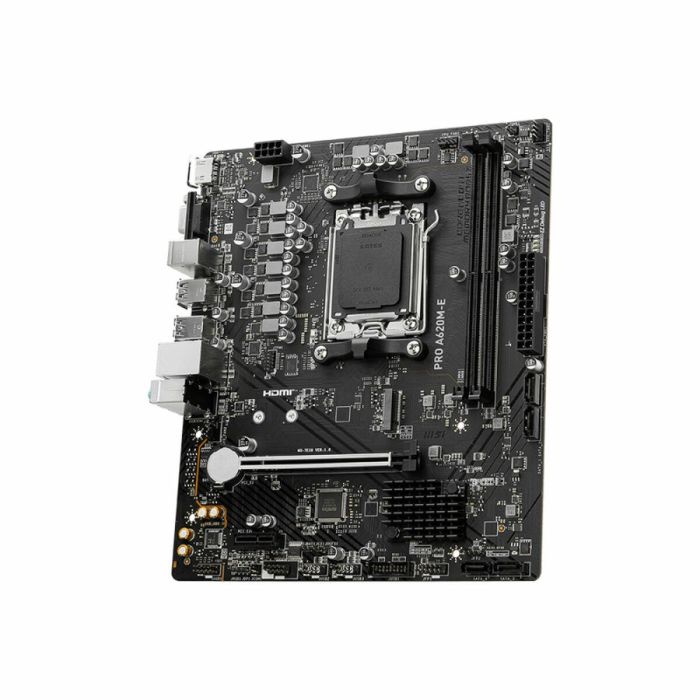 MSI Placa Base A620M-E Pro mATX AM5 24 MSI Placa Base A620M-E Pro mATX AM5 24