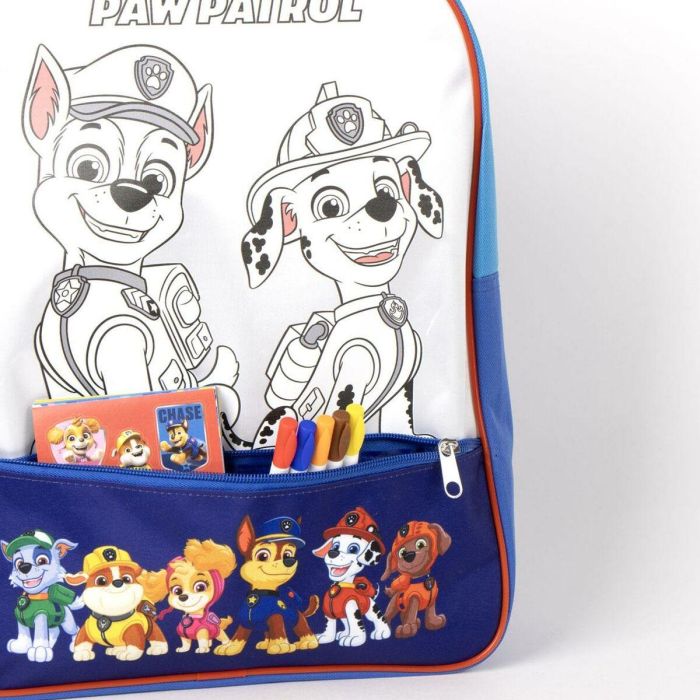 Cerdá Mochila DIY Set para Personalizar Paw Patrol, Azul, 30x38x14 cm, para Niños a partir de 3 años 3 Cerdá Mochila DIY Set para Personalizar Paw Patrol, Azul, 30x38x14 cm, para Niños a partir de 3 años 3