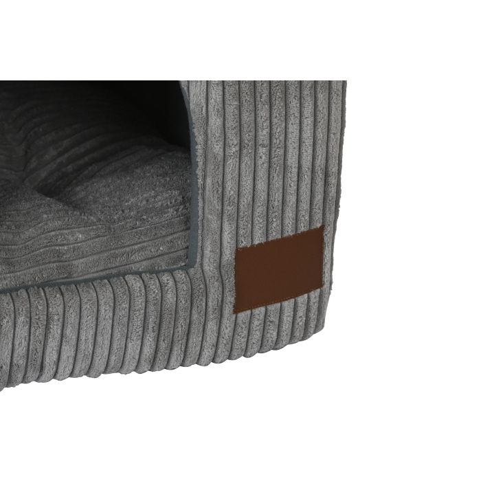 DKD Home Decor Cama Mascota Camel Gris 37 x 40 x 48 cm (2 Unidades) Poliester Desmontable 1 DKD Home Decor Cama Mascota Camel Gris 37 x 40 x 48 cm (2 Unidades) Poliester Desmontable 1