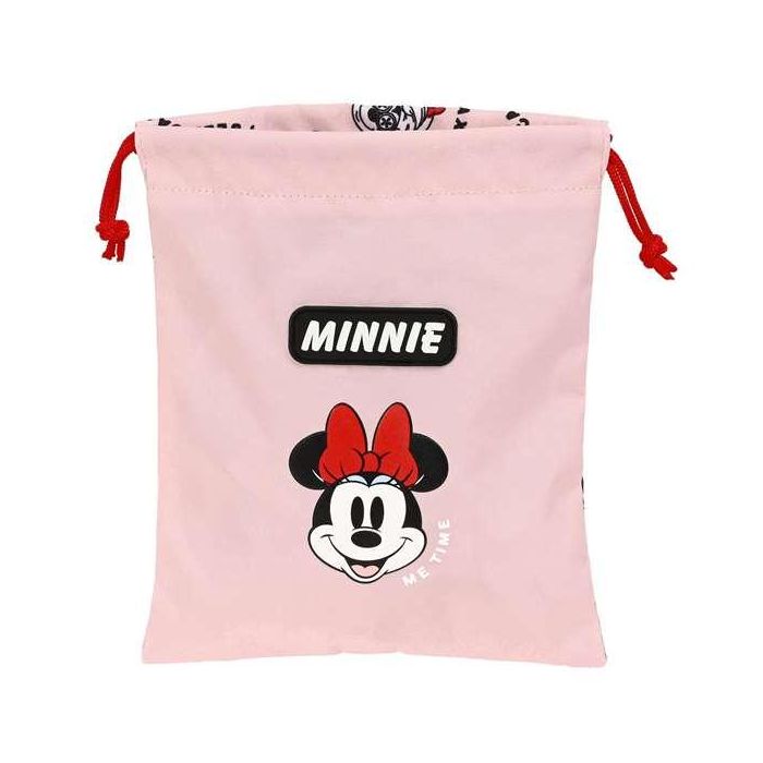 Bolsito de Merienda Minnie Mouse Me time Rosa Bolsito de Merienda Minnie Mouse Me time Rosa