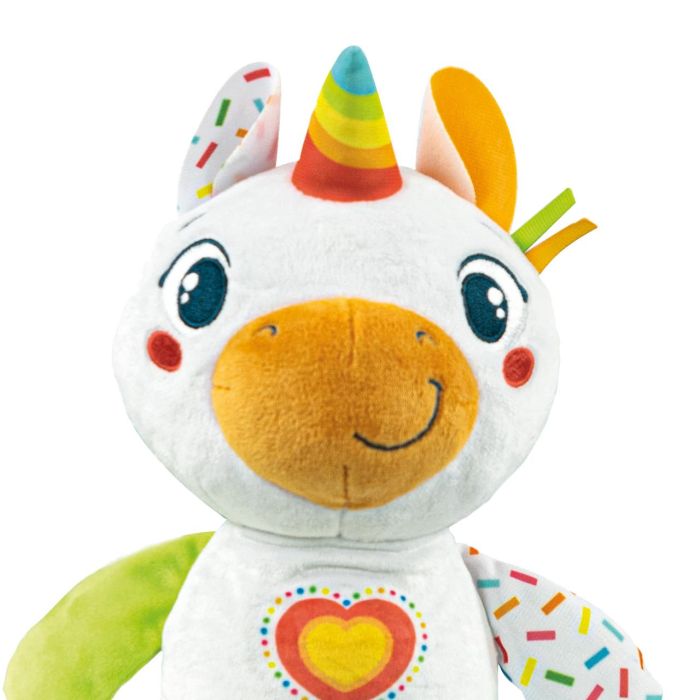 Clementoni Peluche Unicornio Bebé 55500 Musical Educativo +6 Meses 3