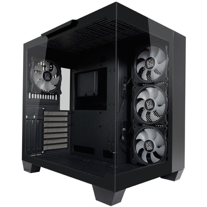 LC-Power 809B Midi Tower PC Gaming Negro ATX/EATX/microATX/Mini-ITX con Ventana Lateral y Panel de Vidrio Templado 9 LC-Power 809B Midi Tower PC Gaming Negro ATX/EATX/microATX/Mini-ITX con Ventana Lateral y Panel de Vidrio Templado 9