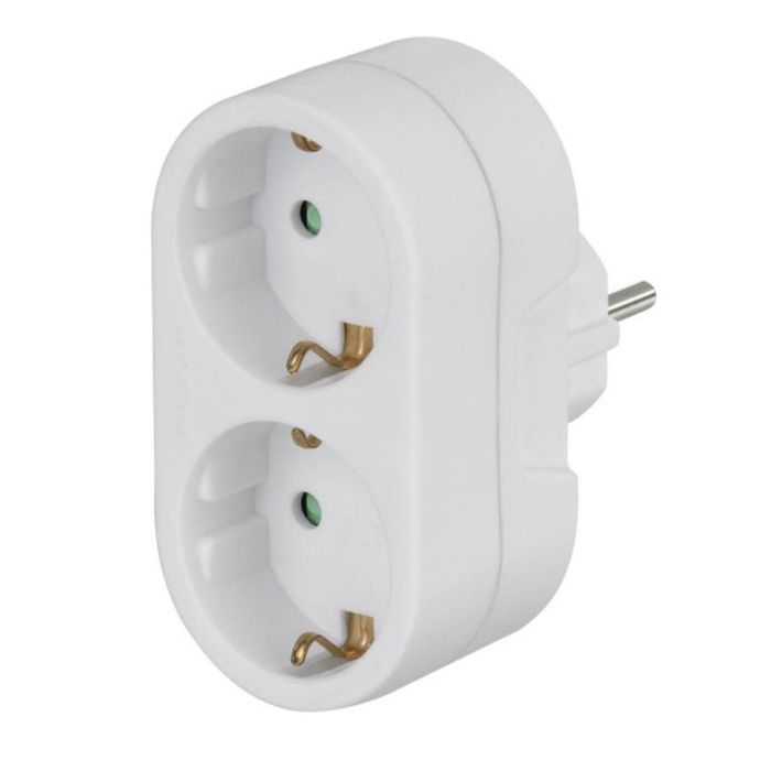 Ladrón de enchufe Hama 00108876 Blanco 3680 W 250 V Ladrón de enchufe Hama 00108876 Blanco 3680 W 250 V
