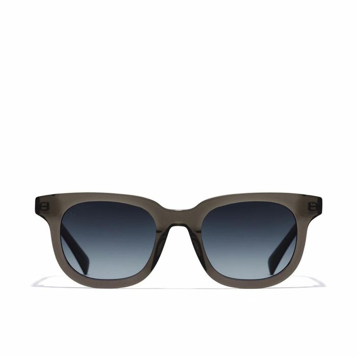 Hawkers OASIS #Grey Blue Denim - Gafas de sol unisex, diseño cuadrado, protección solar, montura de acetato