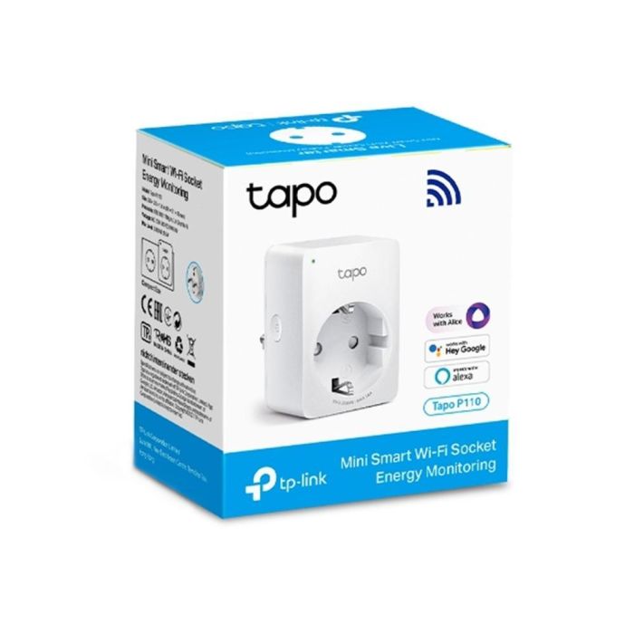 Enchufe WiFi Inteligente TP-Link Tapo P110 1 Enchufe WiFi Inteligente TP-Link Tapo P110 1