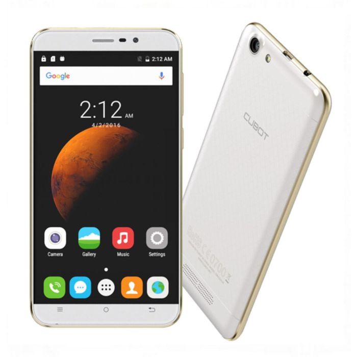 Teléfono Móvil Cubot Dinosaur 5.5" 4G 16 GB Quad Core Blanco Teléfono Móvil Cubot Dinosaur 5.5" 4G 16 GB Quad Core Blanco