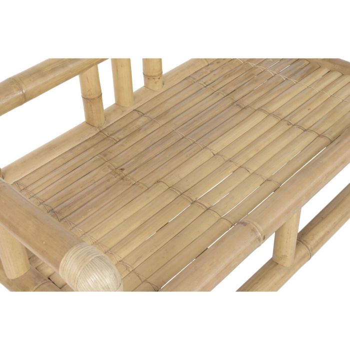 DKD Home Decor Sofá Tropical de Bambú y Ratán, Set de 4 Piezas, 135 cm Ancho x 70 cm Largo x 80 cm Alto 14
