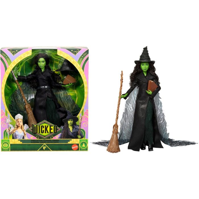 Wicked Elphaba Muñeca de lujo JFM12 0 Wicked Elphaba Muñeca de lujo JFM12 0