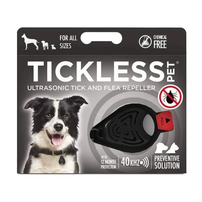 Tickless Repelente de Garrapatas y Pulgas para Mascotas - Pilas - Negro AUC5999566451034 2