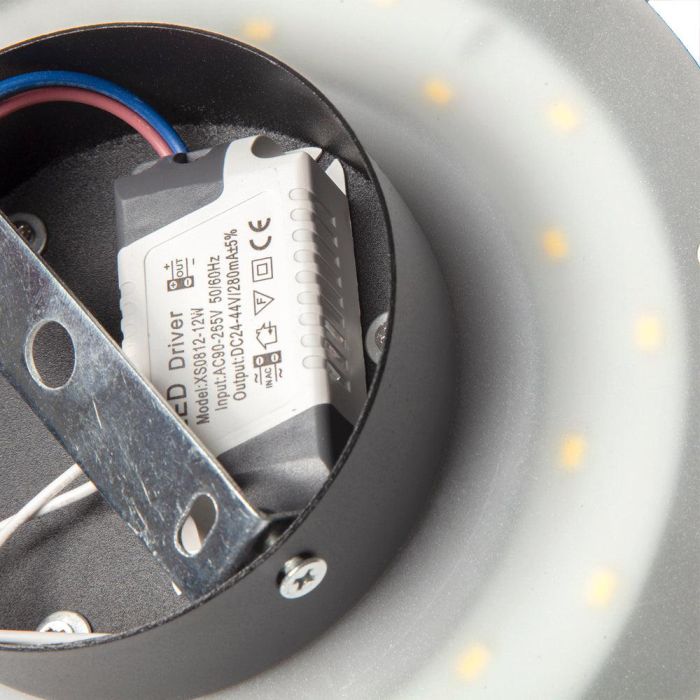 Aplique LED 12W  918Lm 4200ºK Luna 40.000H [HO-WL-LUNA-12W-B-W] 2