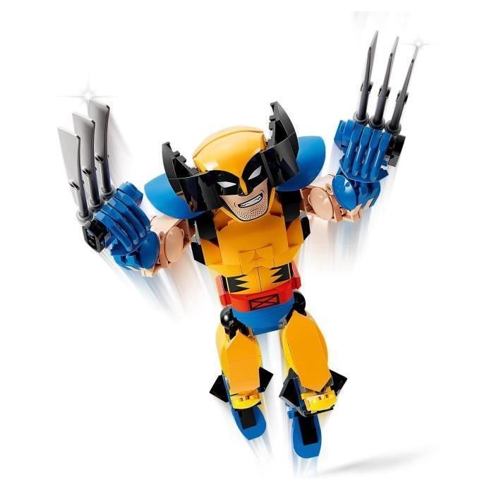 LEGO Marvel 76257 Figura Wolverine con garras, juguete de construcción de X-Men 1