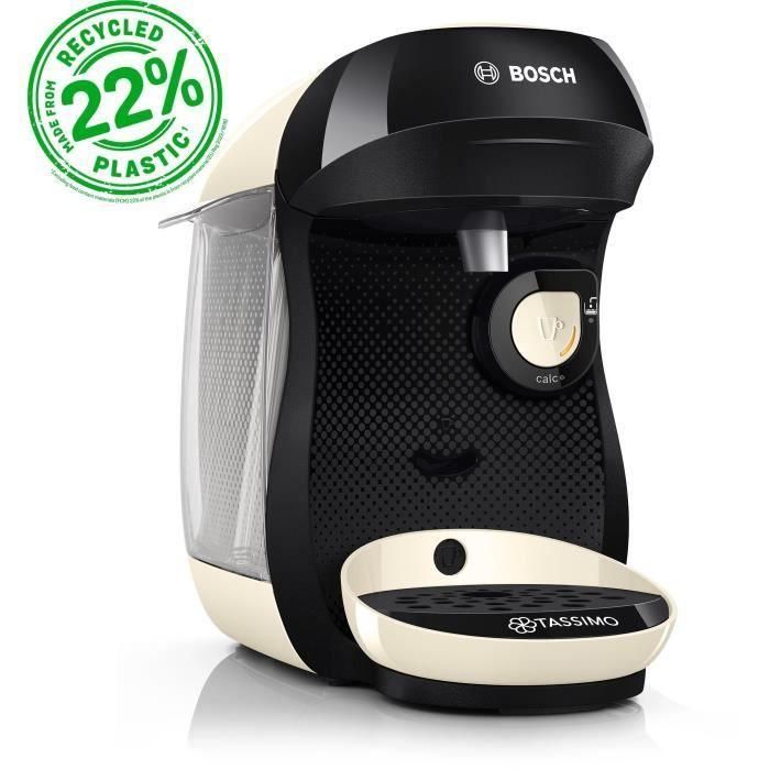 Cafetera multibebidas BOSCH TASSIMO T10 Happy Vanilla 1400 W Cafetera multibebidas BOSCH TASSIMO T10 Happy Vanilla 1400 W
