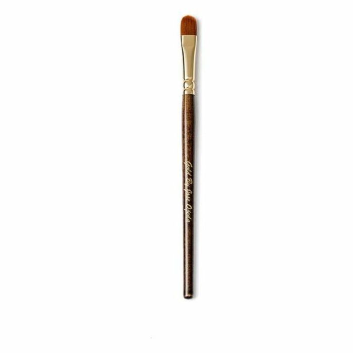 Gold By Jose Ojeda Pincel de Maquillaje Sintético Color Chocolate Lengua Grande para Aplicación Profesional de Productos en Polvo y Crema 1 pz Gold By Jose Ojeda Pincel de Maquillaje Sintético Color Chocolate Lengua Grande para Aplicación Profesional de Productos en Polvo y Crema 1 pz