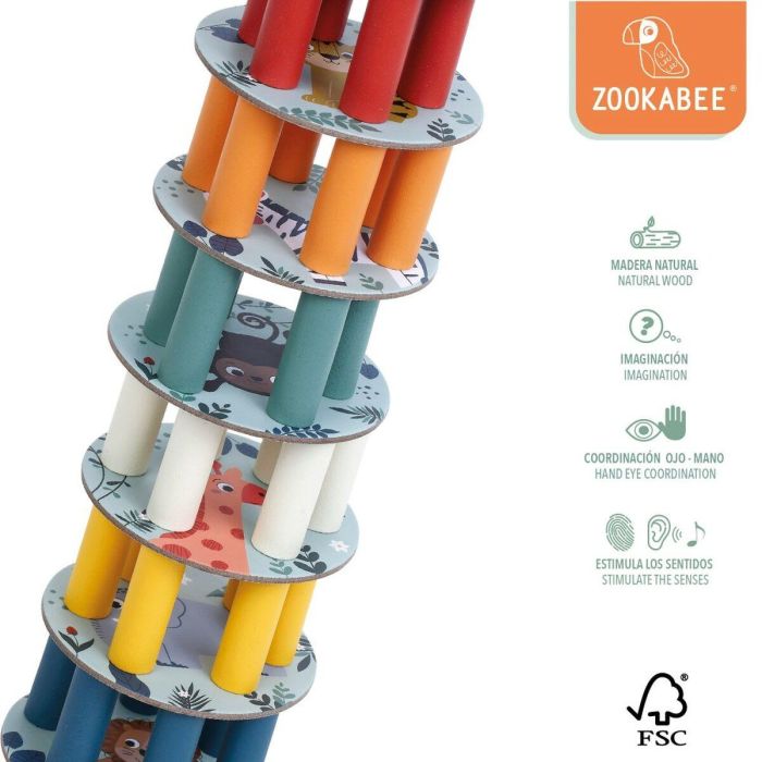 Juego de Construcción Woomax 36 Piezas (6 Unidades) 3 Juego de Construcción Woomax 36 Piezas (6 Unidades) 3