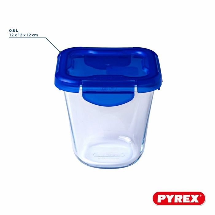 Pyrex PYR3426470285155 Juego 3 Recipientes Cook&Go Cristal con Tapa Hermética para Pasta 12x12 cm 0.8 L 5 Pyrex PYR3426470285155 Juego 3 Recipientes Cook&Go Cristal con Tapa Hermética para Pasta 12x12 cm 0.8 L 5