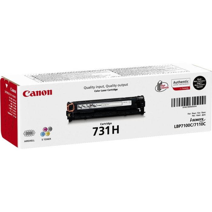 Canon LBP7100CN/7110CW MF8230CN Toner Negro 731HBK 2.400 paginas alta capacidad 0 Canon LBP7100CN/7110CW MF8230CN Toner Negro 731HBK 2.400 paginas alta capacidad 0