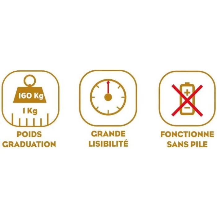 Little Balance 8135 Pro M 160 Báscula Personal Mecánica Profesional, 160 kg / 1 kg, Negro y Cromado 1 Little Balance 8135 Pro M 160 Báscula Personal Mecánica Profesional, 160 kg / 1 kg, Negro y Cromado 1