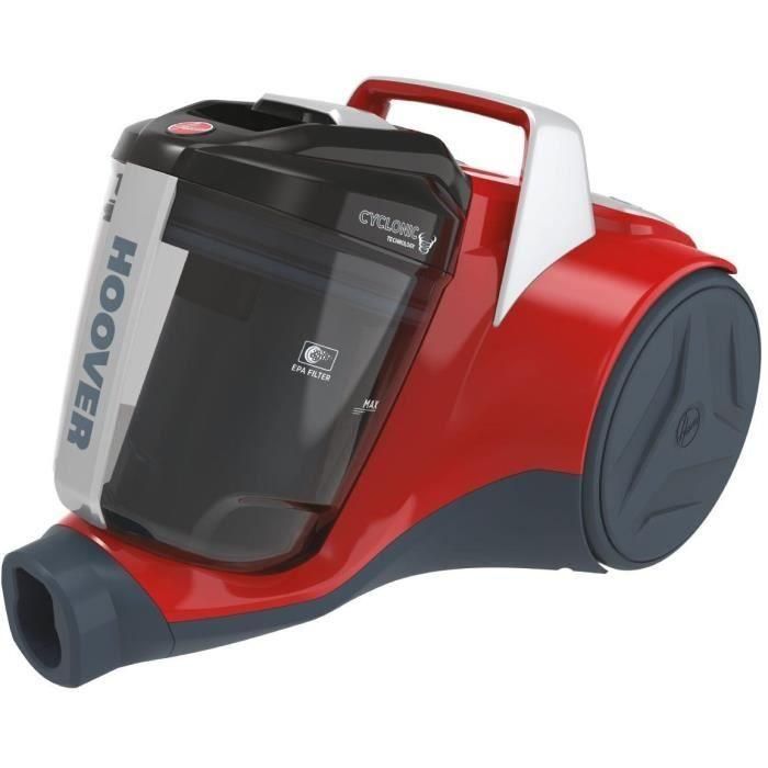 Aspiradora de trineo sin bolsa - HOOVER BR25HM - 700 W - 2 L - Roja 4 Aspiradora de trineo sin bolsa - HOOVER BR25HM - 700 W - 2 L - Roja 4