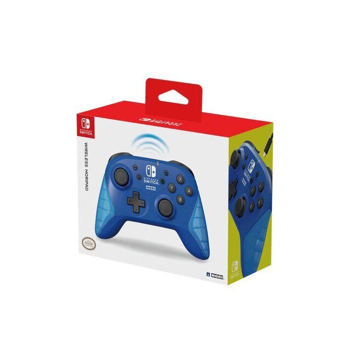 Hori HOR0873124008586 Gamepad para Nintendo Switch - 15h de Batería, Azul 1 Hori HOR0873124008586 Gamepad para Nintendo Switch - 15h de Batería, Azul 1