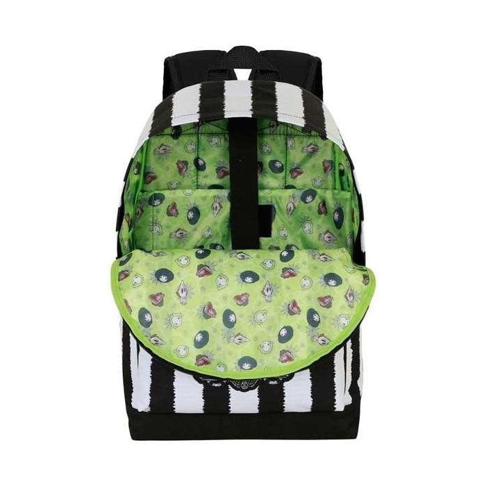 Karactermania Mochila HS FAN 2.2 Bitelchús / Beetlejuice Stripes, Ripstop, 31 x 18 x 44 cm 7 Karactermania Mochila HS FAN 2.2 Bitelchús / Beetlejuice Stripes, Ripstop, 31 x 18 x 44 cm 7