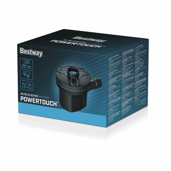Bestway Hinchador Electrico Enchufe y Mechero 11,3x10,1x10,7 cm 490 Litro/Minuto Hinchable y Camping 62255 2 Bestway Hinchador Electrico Enchufe y Mechero 11,3x10,1x10,7 cm 490 Litro/Minuto Hinchable y Camping 62255 2