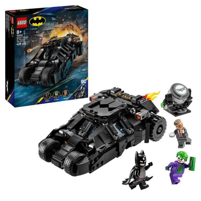 Tumbler Batman Vs. Two-Face Y The Joker 76303 Lego Super