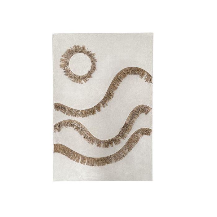 DKD Home Decor Decoración Pared Scandi MDF Fibra Blanco Natural 120 x 80 cm 0 DKD Home Decor Decoración Pared Scandi MDF Fibra Blanco Natural 120 x 80 cm 0