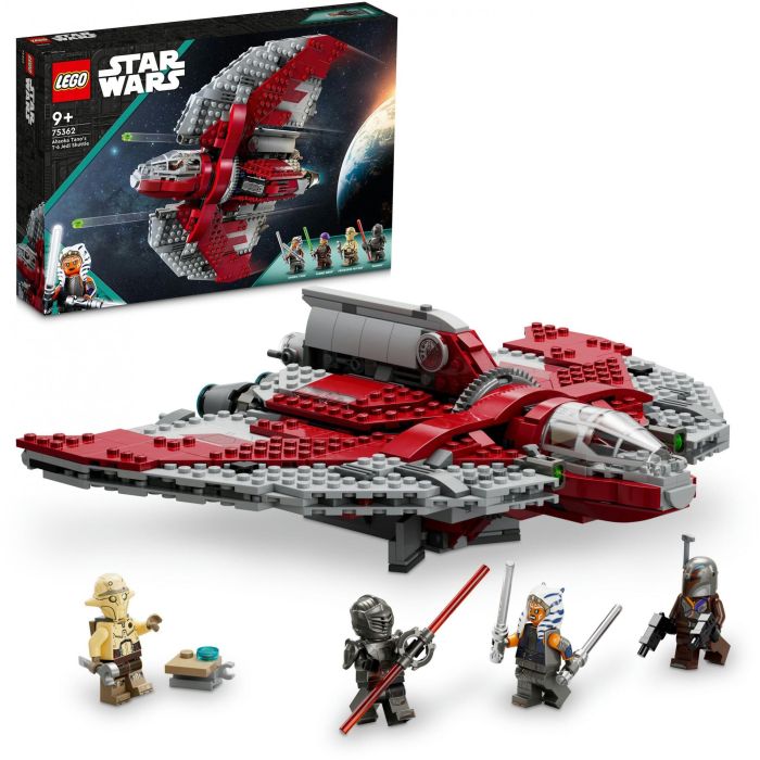LEGO Star Wars Lanzadera Jedi T-6 de Ahsoka Tano 75362 Juego de Construcción para Niños 9+ Años, 601 Piezas 10