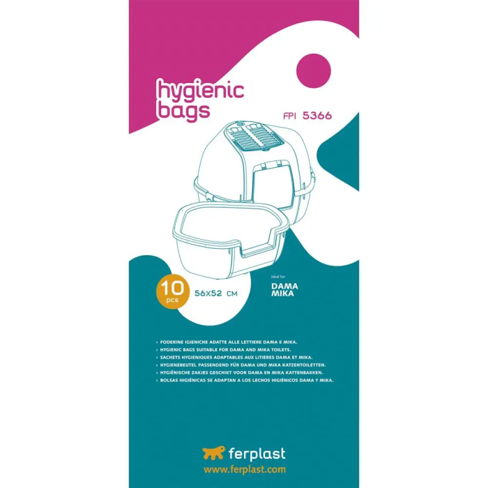 Ferplast Bolsa Higienica Fpi 5366 10 Unidades