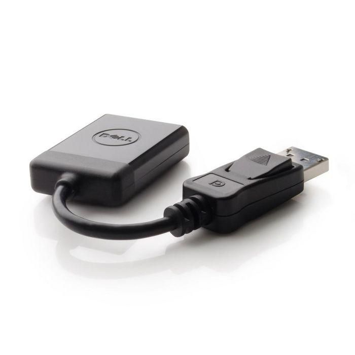 Dell VGA output - 15 pin HD D-Sub (HD-15) . 1 x DisplayPort - 20 pin DisplayPort, black 4 Dell VGA output - 15 pin HD D-Sub (HD-15) . 1 x DisplayPort - 20 pin DisplayPort, black 4