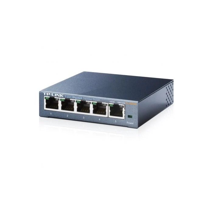 TP-Link TL-SG105 Switch Gigabit de Sobremesa con 5 Puertos RJ-45 10/100/1000 Mbps