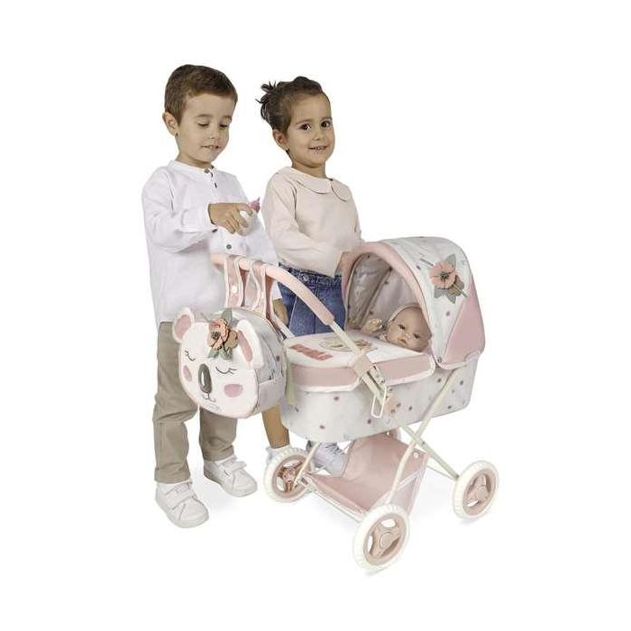 Coche de muñeca plegable koala con mochila para muñecas de hasta 48 cm.38x65x60 cm 1 Coche de muñeca plegable koala con mochila para muñecas de hasta 48 cm.38x65x60 cm 1
