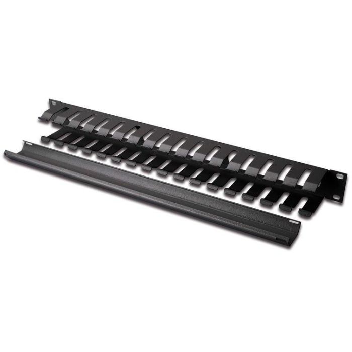 Equip 19" Kabelmanagement Ausstattung schwarz 1 Equip 19" Kabelmanagement Ausstattung schwarz 1