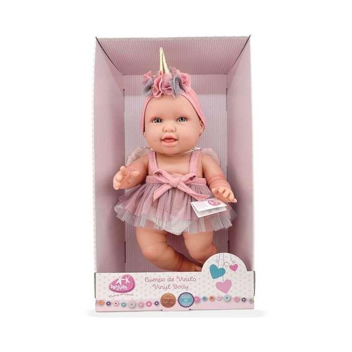 Andrea baby unicornio rosa maquillaje ref: 3138-24 38 cm 1