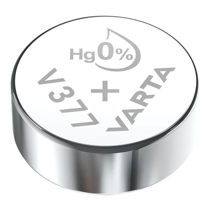 Micro pila de boton silver sr66 - v377 1,55v (blister 1 unid.) ø6,8x2,5mm Micro pila de boton silver sr66 - v377 1,55v (blister 1 unid.) ø6,8x2,5mm