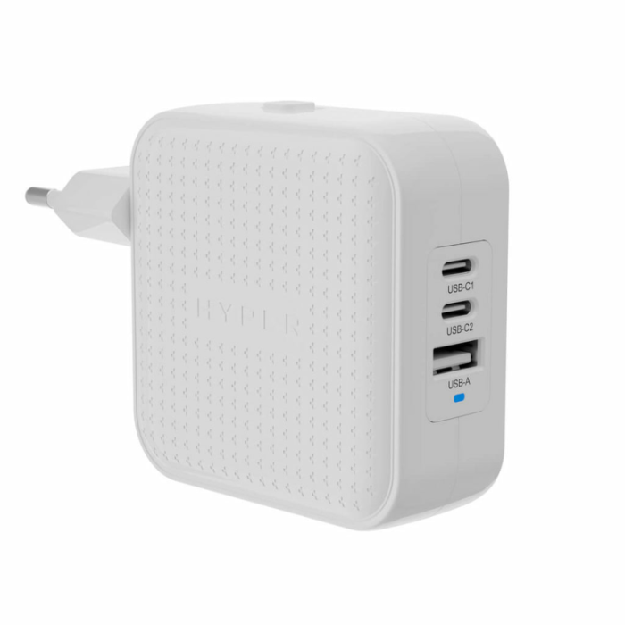 HYPER HJ1003WHWWGL cargador de dispositivo móvil Portátil, Smartphone, Tableta Blanco Corriente alterna Carga rápida Interior HYPER HJ1003WHWWGL cargador de dispositivo móvil Portátil, Smartphone, Tableta Blanco Corriente alterna Carga rápida Interior