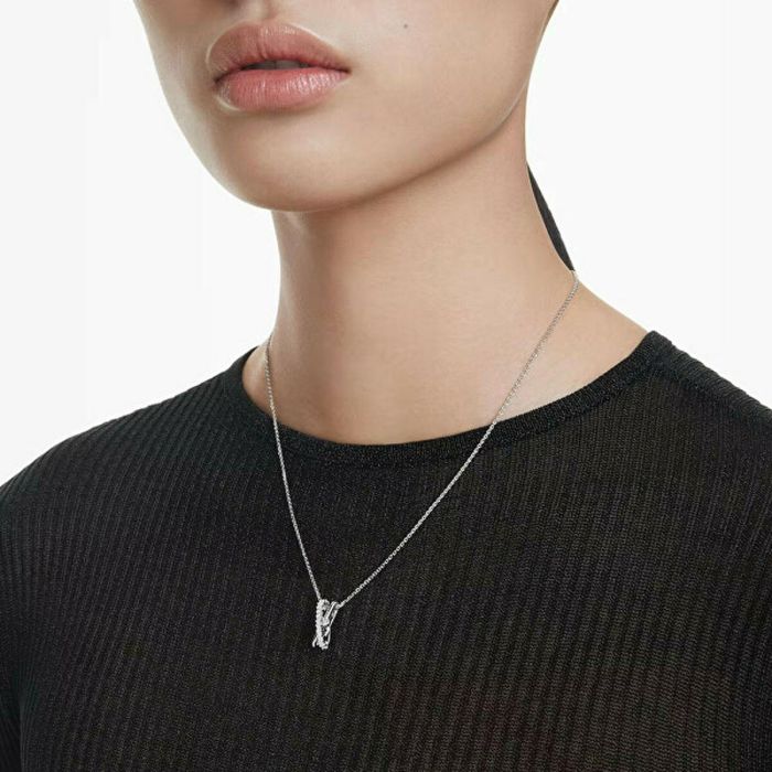Colgante Mujer Swarovski 5689723 Plateado 1 Colgante Mujer Swarovski 5689723 Plateado 1
