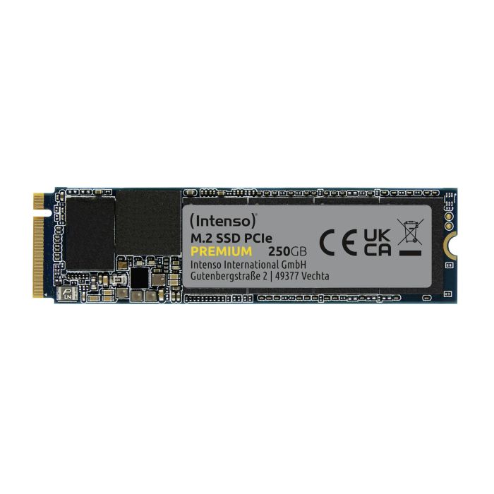 Intenso M.2 SSD PCIe Premium 250 GB NVMe - Velocidad lectura 2100 MB/s, escritura 1100 MB/s para PC/Portátil 2