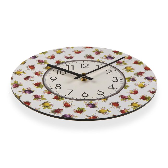 Reloj Madera Strawberry 29Cm Versa (2 Unidades) 1 Reloj Madera Strawberry 29Cm Versa (2 Unidades) 1