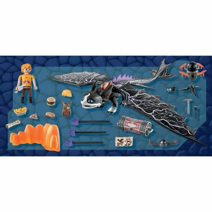 PlayMobil - 71081 - Dragones nueve reinos: Thunder & Tom 4