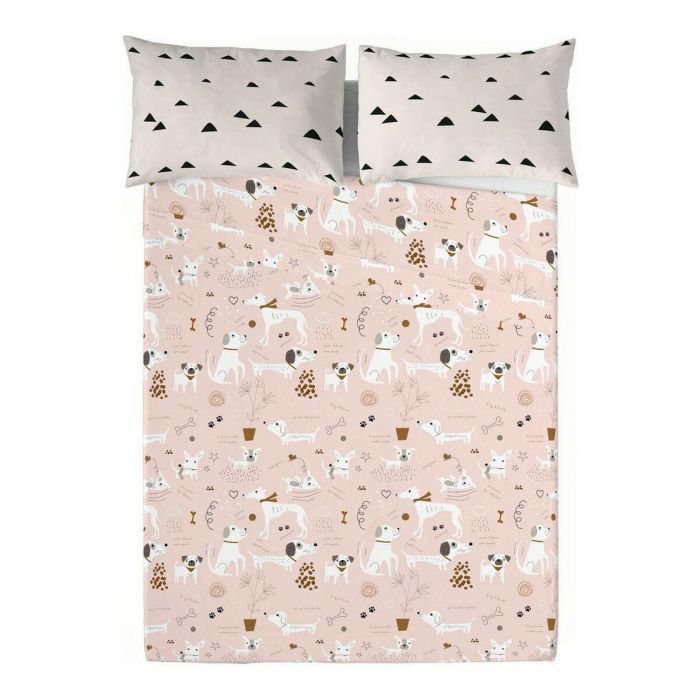 Juego de Sábanas Panzup Dog 4 Cama de 180/190 260 x 270 cm Juego de Sábanas Panzup Dog 4 Cama de 180/190 260 x 270 cm