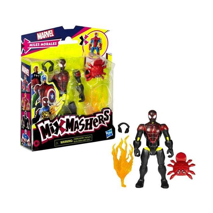 Figura spiderman mixmashers con 16 puntos de conexion. 12 cm - modelos surtidos 2 Figura spiderman mixmashers con 16 puntos de conexion. 12 cm - modelos surtidos 2