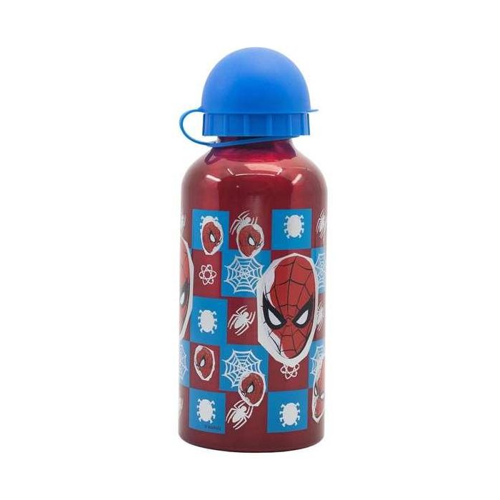 Botella de aluminio spiderman midnight flyer 400 ml. 1 Botella de aluminio spiderman midnight flyer 400 ml. 1