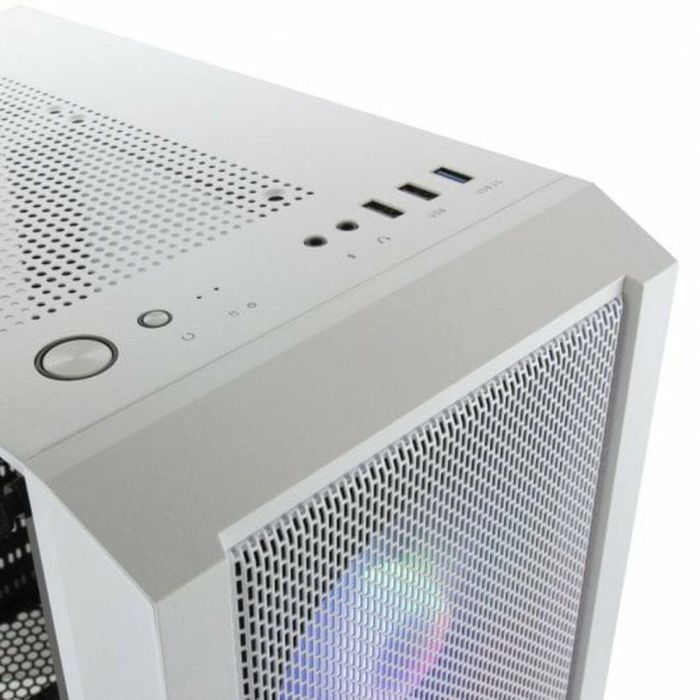 Caja Semitorre ATX Mars Gaming MCCW Blanco RGB 3 Caja Semitorre ATX Mars Gaming MCCW Blanco RGB 3