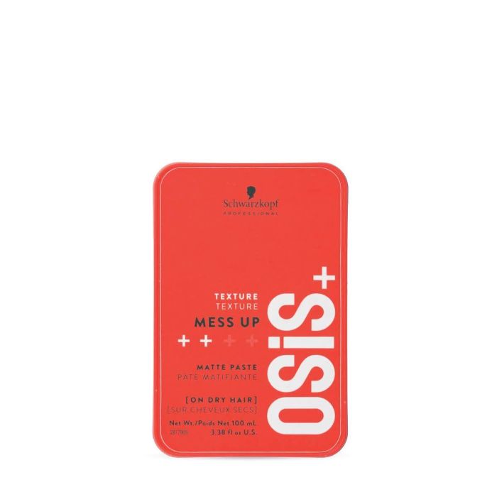 Schwarzkopf Osis Texture Mess Up Matte Paste 100 ml Schwarzkopf Osis Texture Mess Up Matte Paste 100 ml
