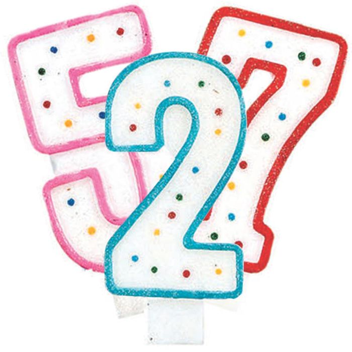 Party Time Vela Aniversario Surtida Números 0-9 14 cm 0 Party Time Vela Aniversario Surtida Números 0-9 14 cm 0