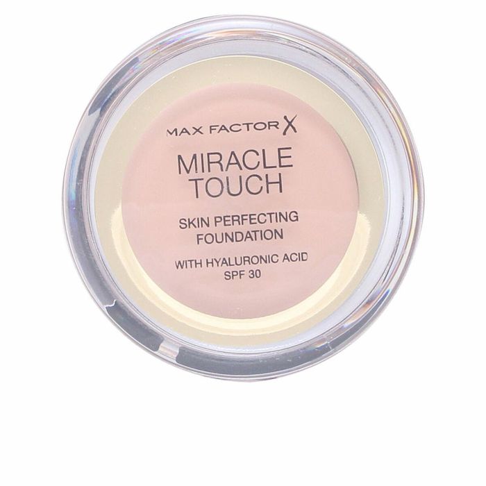 Base de Maquillaje Fluida Miracle Touch Max Factor (12 g) 4 Base de Maquillaje Fluida Miracle Touch Max Factor (12 g) 4