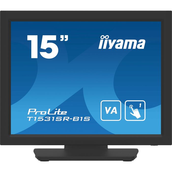 iiyama T1531SR-B1S Monitor Táctil 15" (38.0cm) VA Resistiva 4:3 XGA HDMI Negro 1 iiyama T1531SR-B1S Monitor Táctil 15" (38.0cm) VA Resistiva 4:3 XGA HDMI Negro 1